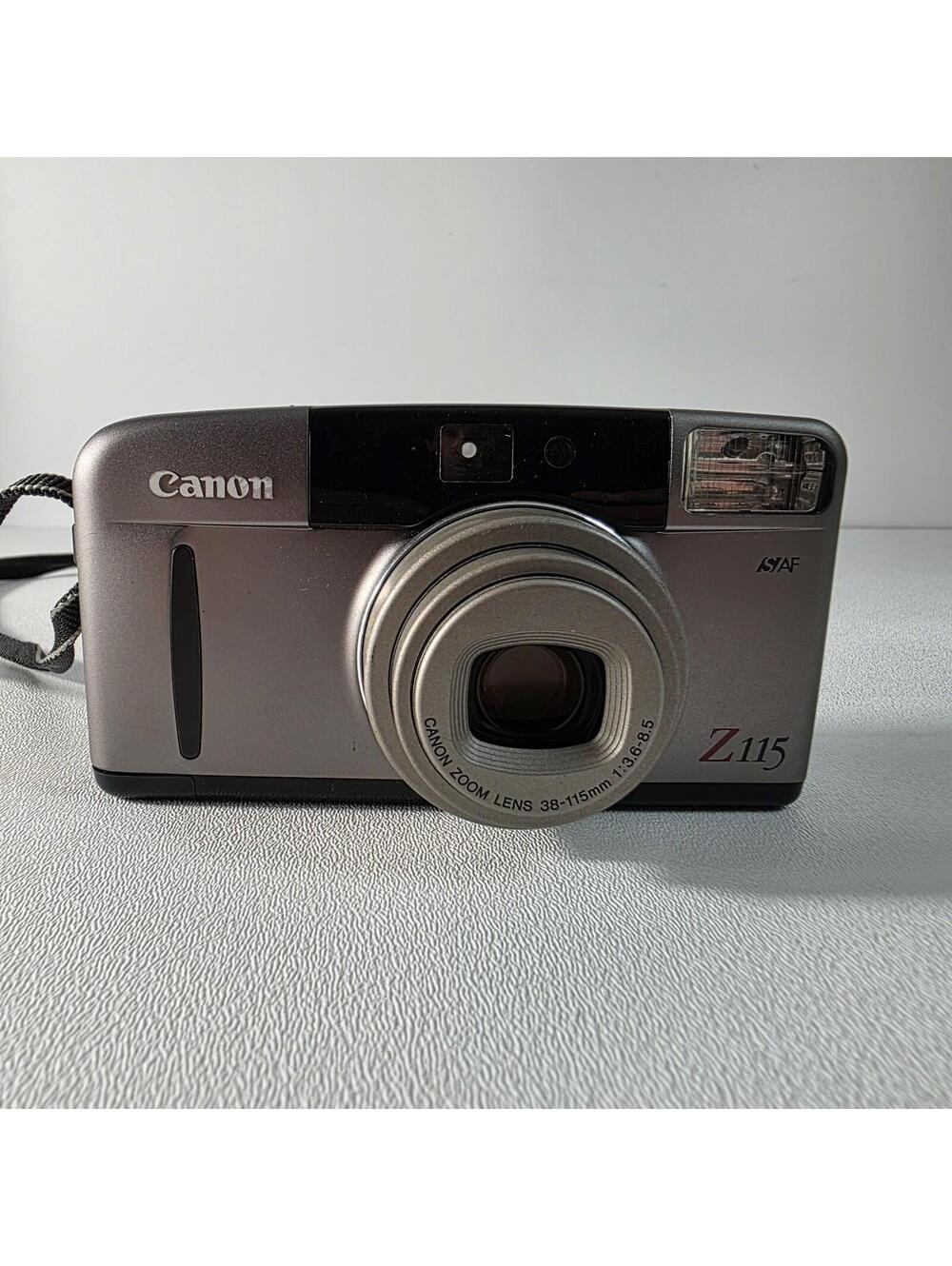 Canon Sure Shot Z115 Point & Shoot 35mm Film Camera WORKS